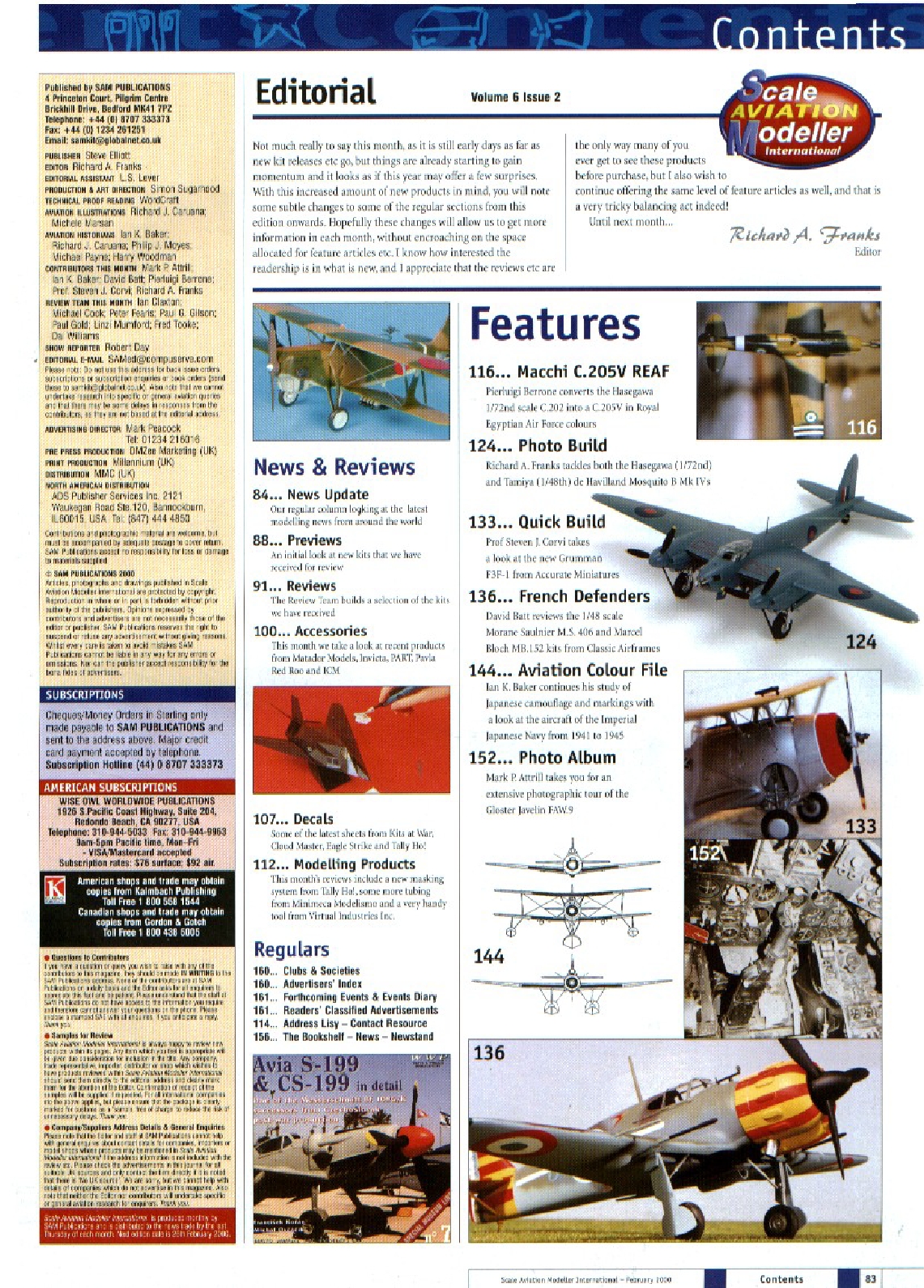 Scale Aviation Modeller International 2000-02